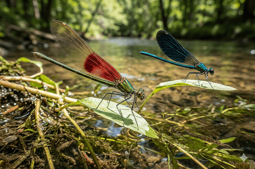 Broad-winged Damselfly